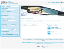 Tablet Screenshot of es.transfersincuba.com